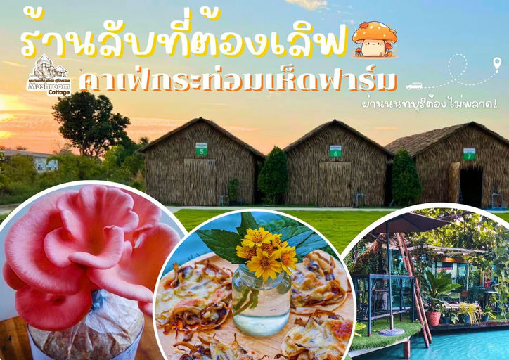 Mushroom Cottage Farm and Cafe – กระท่อมเห็ด ฟาร์ม@ไทรน้อย ไทรน้อย